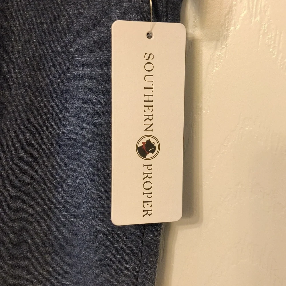 Southern Proper Navy Short Sleeve Tee - Picture 6 of 6